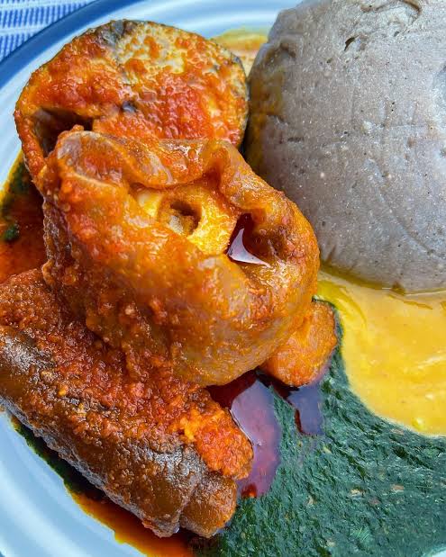 Amala & Ewedu Soup, Soups & Stew at Kay's Cuisines