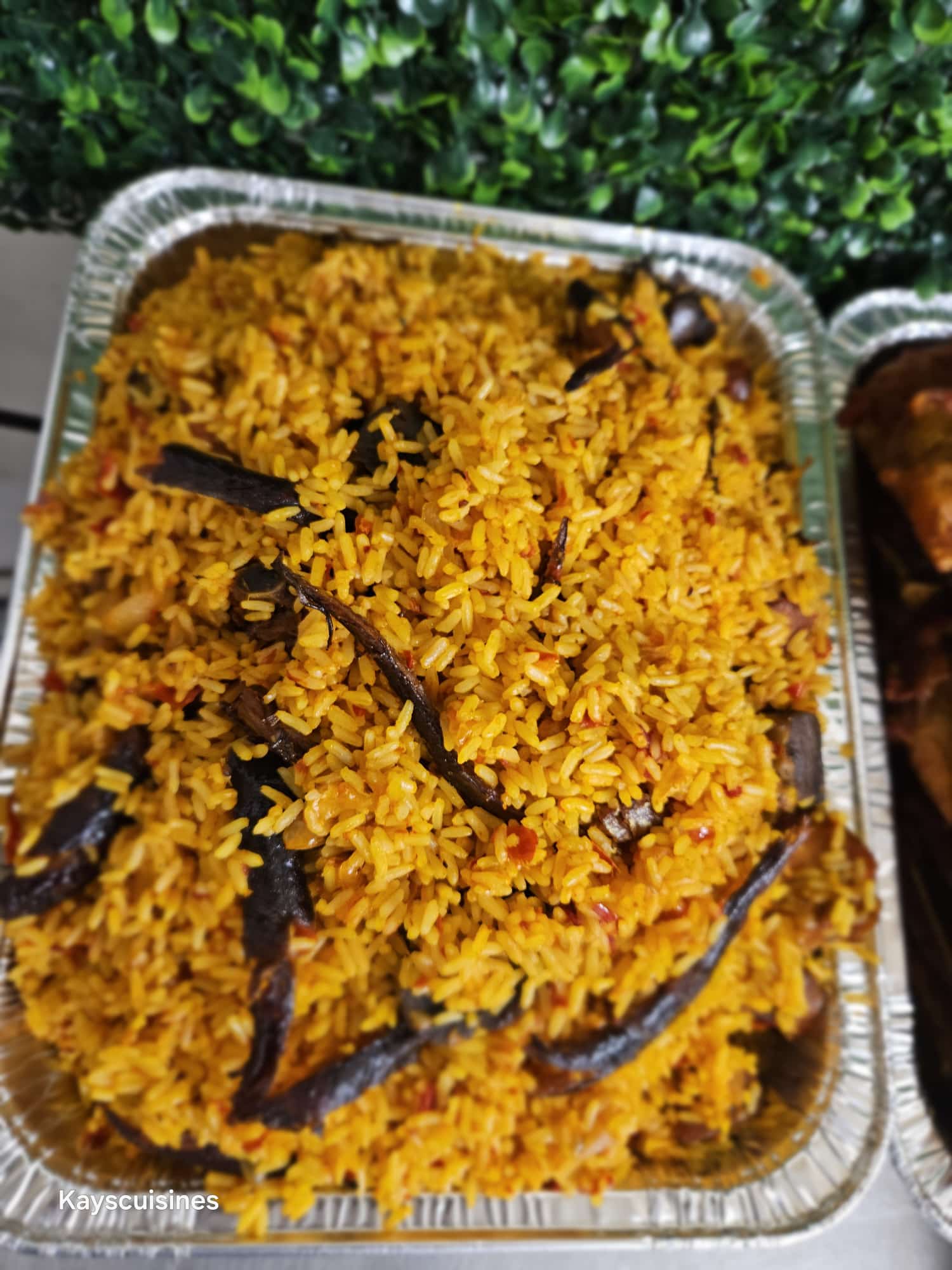 Palm Oil Rice, Rice Meals at Kay's Cuisines