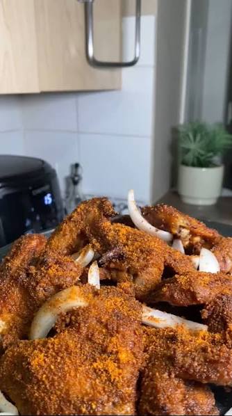 Chicken Suya, Spicy Pot at Kay's Cuisines