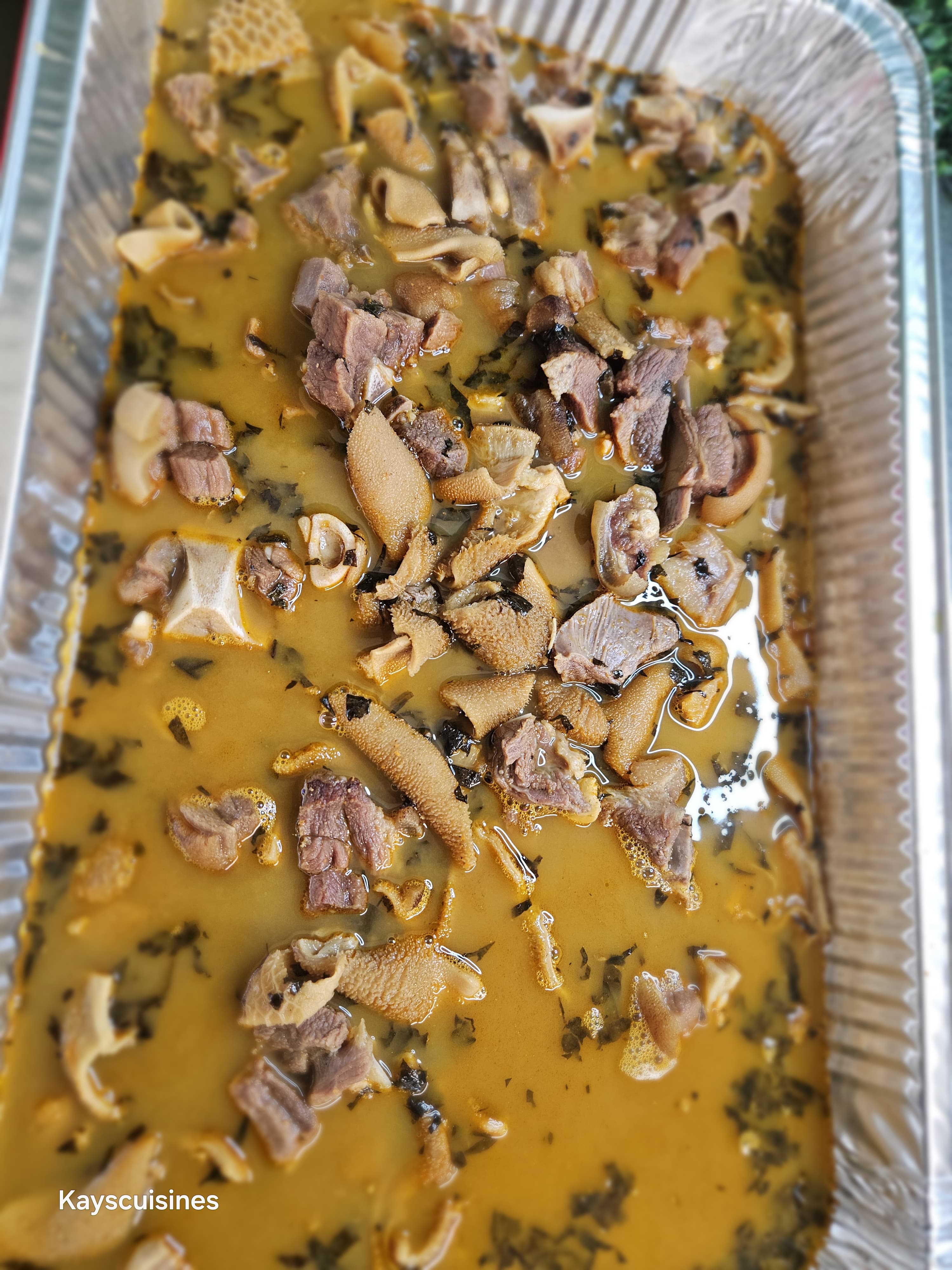 Assorted Goat Peppersoup